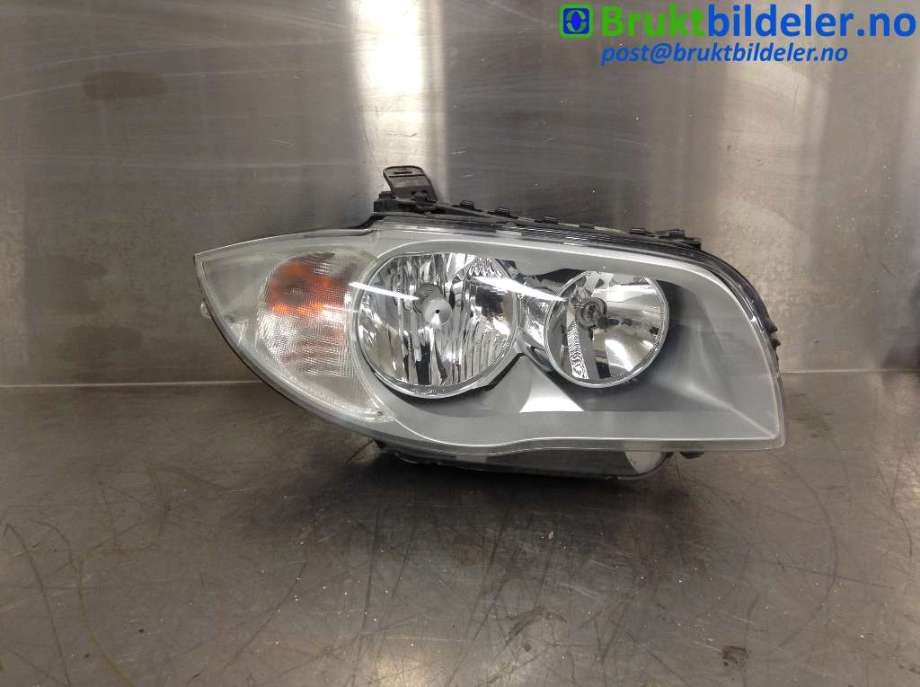 Frontlykt høyre halogen til BMW 1-Serie 2004-2011 (E81/E82/E87/E88) (E81/E82/E87/E88) (BMW|63 12 6 924 486-08|89310921|)