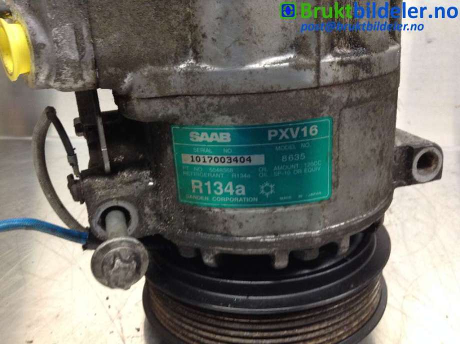 Aircondition kompressor til Saab 9-5 2001-2005 (Type I, Fase 2) (SAAB|PXV16|)