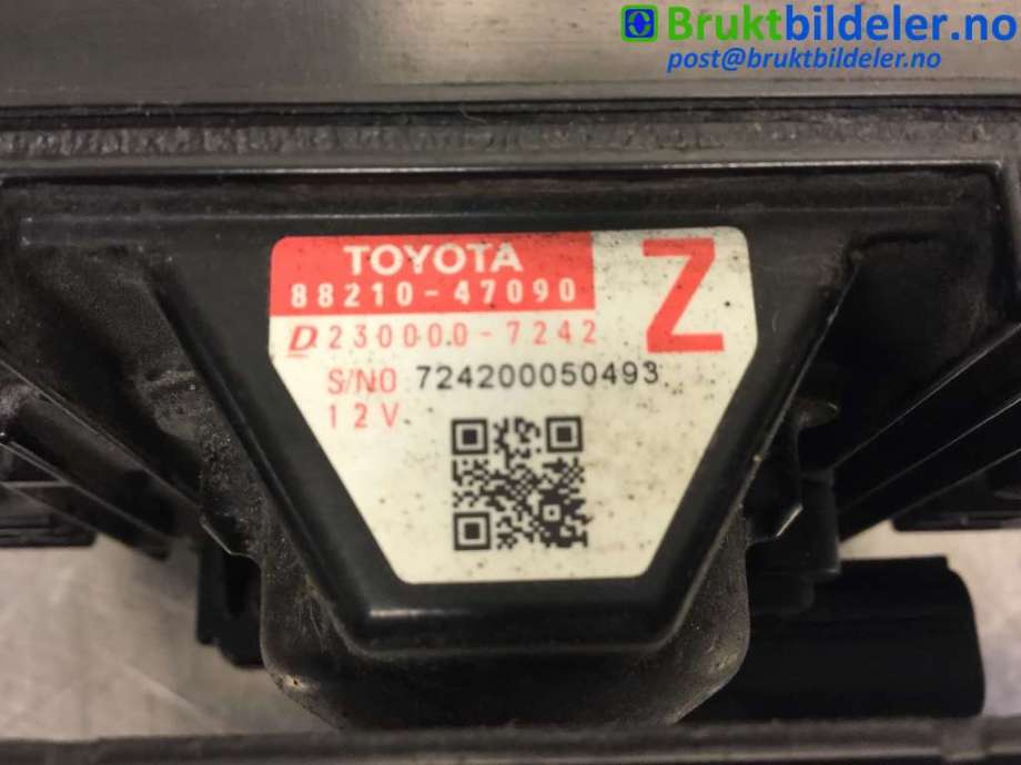 Sensor radar til Toyota Prius 2016-2023 (Type IV) (combi) (combi) (TOYOTA|88210-47090|230000-7242|)