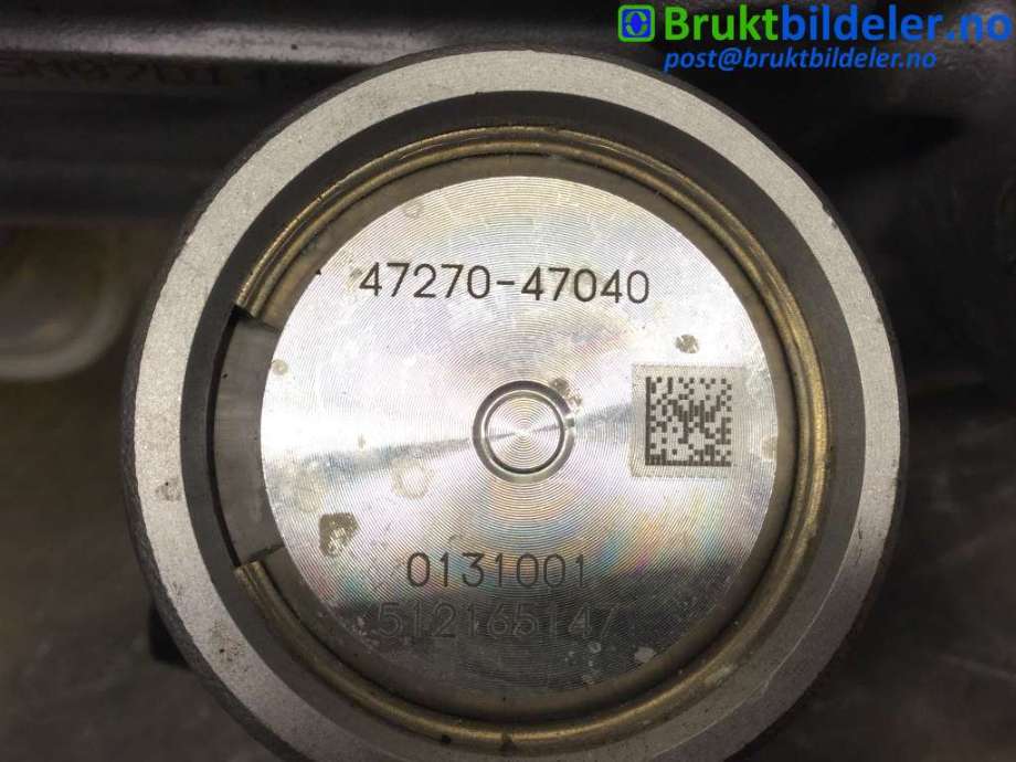 Bremsepumpe hoved til Toyota Prius 2016-2023 (Type IV) (combi) (combi) (TOYOTA|47270-47040|47210-47110|)