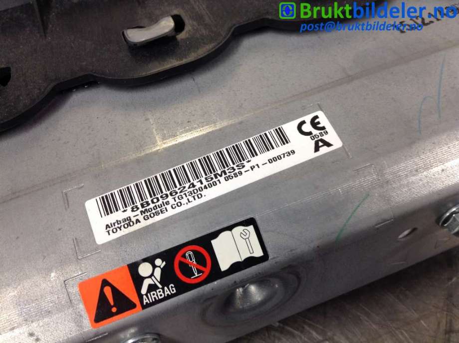 Airbag kne til Toyota Prius 2016-2023 (Type IV) (combi) (combi) (TOYOTA||TG13D04001-0589)