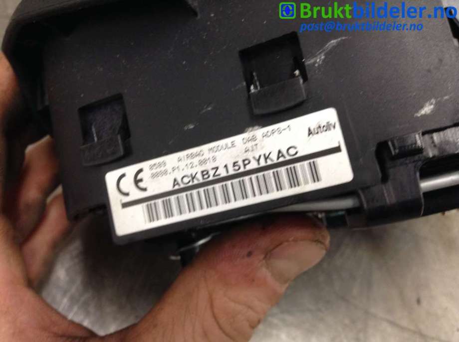 Airbag rattpute til Toyota Prius 2016-2023 (Type IV) (combi) (combi) (TOYOTA|45130-47241-C0|ACKBZ15PYKAC|)