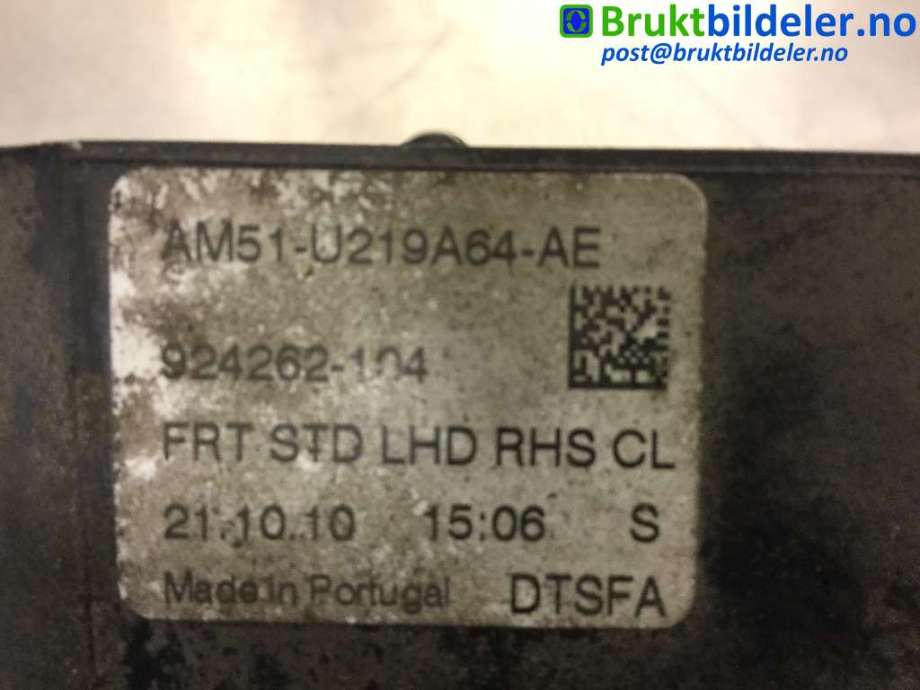 Låsekasse høyre foran til Ford C-Max 2010-2015 (Type II, Fase 1)  (FORD|AM5A-U21812-BB||AM51-U219A64-AE)