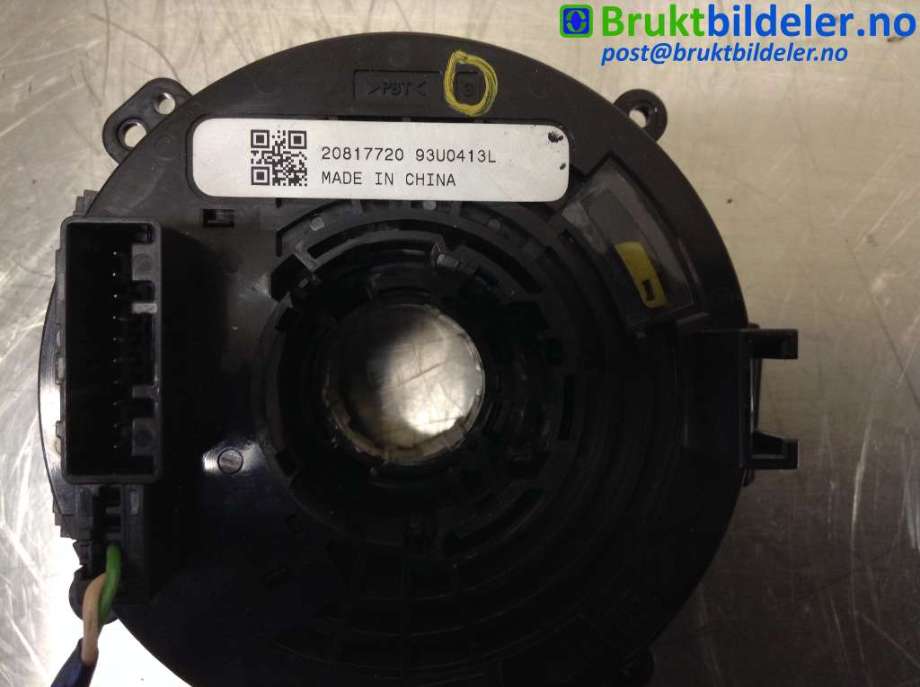 Airbag slepering til Opel Astra J, 2010-2015 (OPEL|20817720 93U0413L)