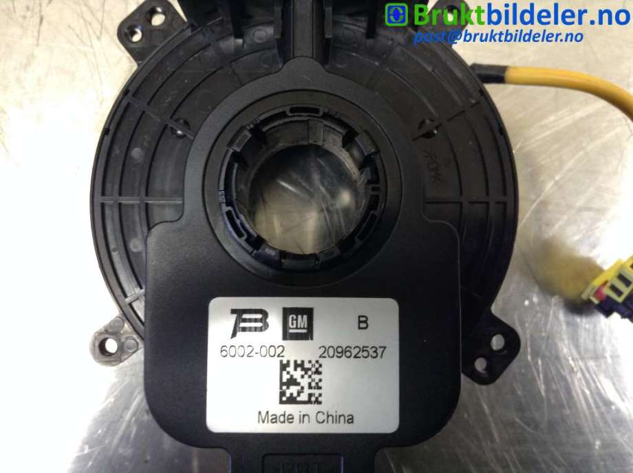 Airbag slepering til Opel Astra J 2010-2015  (OPEL|20817720 93U0413L|)