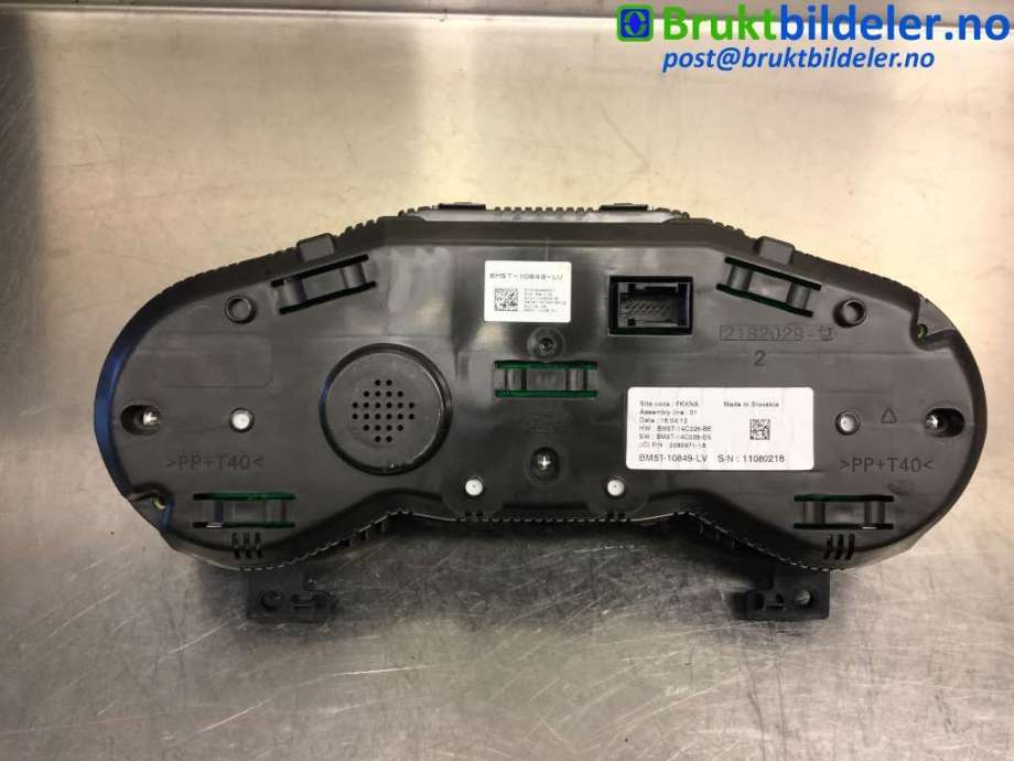 Instrumentpanel til Ford Focus 2011-2014 (Type III, Fase 1) (FORD|BM5T-10849-LV|)