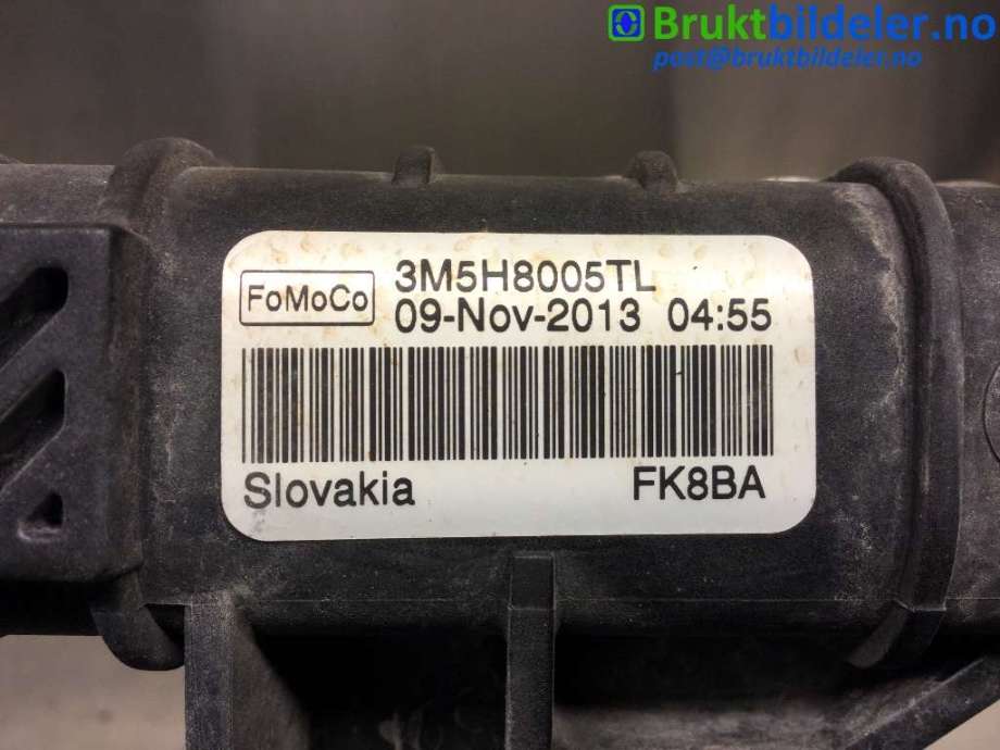 Radiator (manuell gir) til Ford Focus 2008-2010 (Type II, Fase 2)  (FORD|3M5H-8005-TL|)