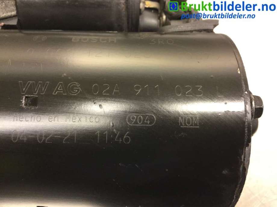 Starter til VW Beetle 1998-2010 (Type I) (VOLKSWAGEN|02A911023L|0 001 121 026|)
