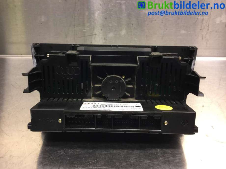 Varmeapparat betjening til Audi A3 2003-2008 (Type II, Fase 1)  (AUDI|8P0 820 043 A 5PR|)