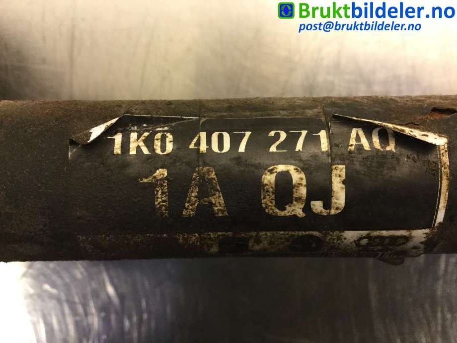 Drivaksel venstre foran til Audi A3 2003-2008 (Type II, Fase 1) (AUDI|1K0407271AQ|)