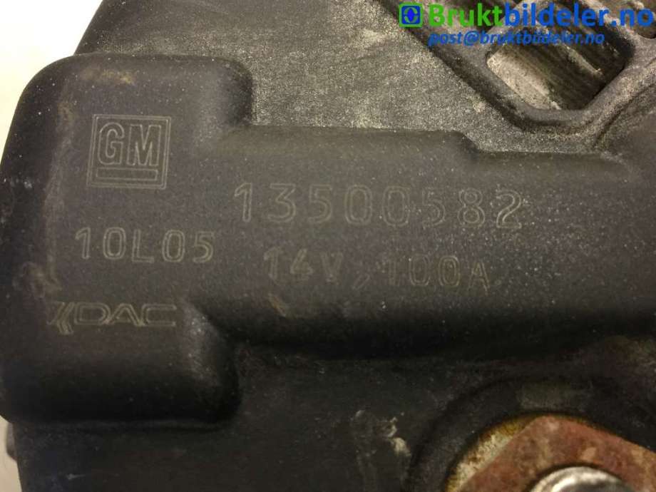 Dynamo til Opel Astra J 2010-2015  (OPEL|13500582|)