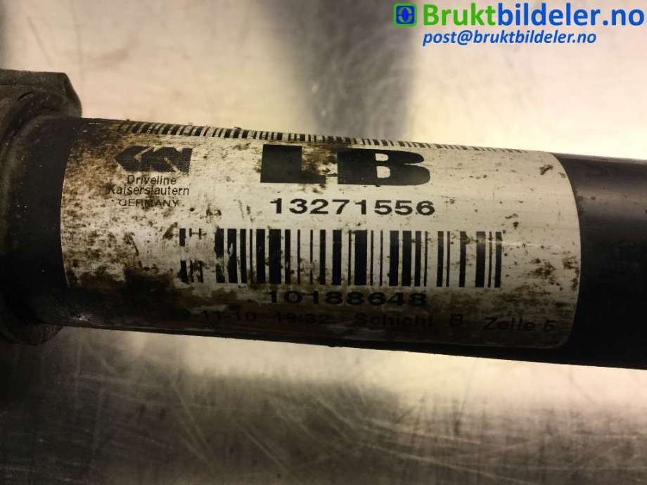 Drivaksel høyre foran til Opel Astra J 2010-2015 (OPEL|13271556|)