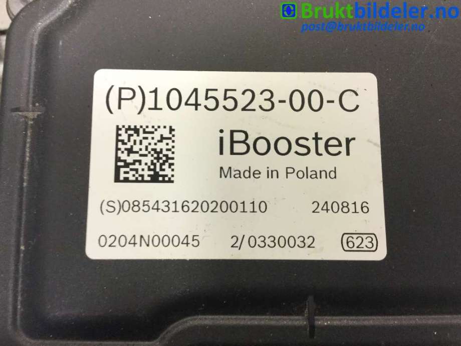 Bremsekraft-forsterker til Tesla Model X 2016-->> (TESLA|1045523-00-C|)