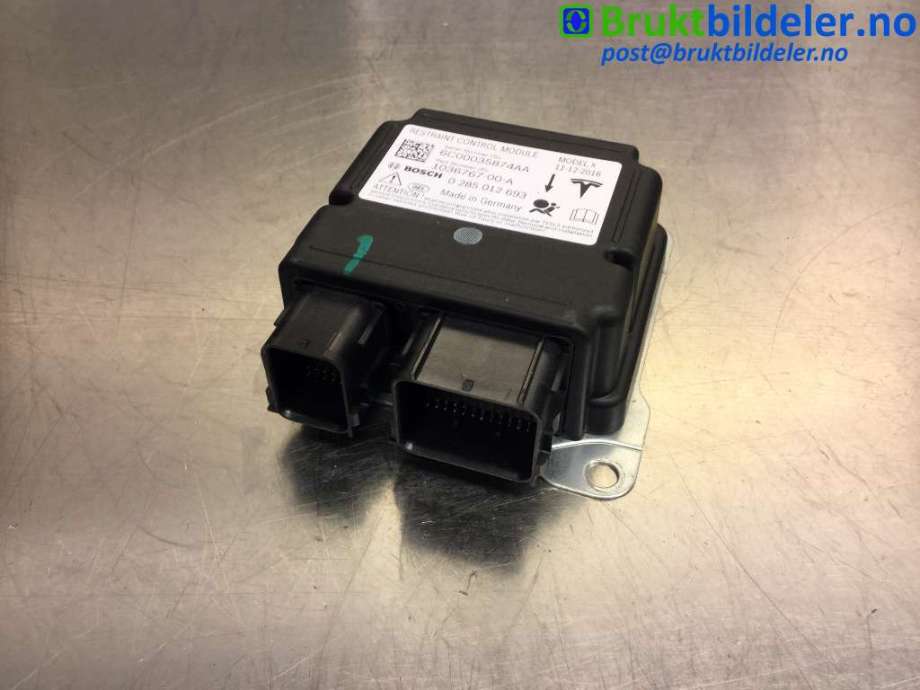 Airbag elektronikk til Tesla Model X 2016-->> (TESLA|1036767-00-A|0 285 012 693|)