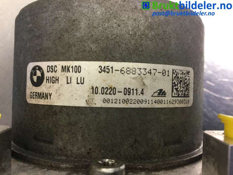 ABS sentral til BMW i3 2013-2022  (BMW|6 883 348|10.0220-0911.4|3451-6 883 347-01)