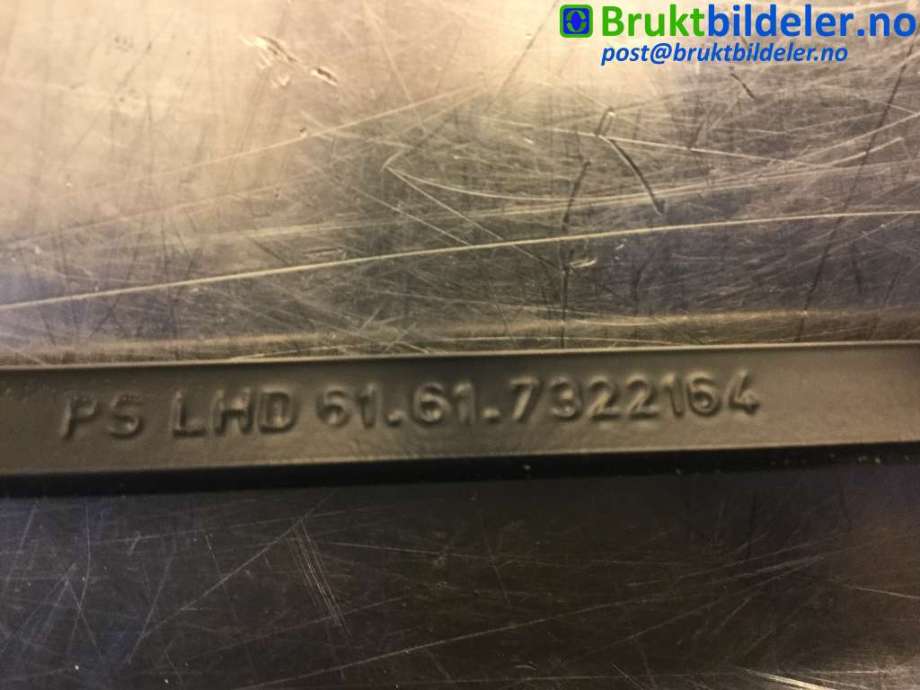 Viskerarmer frontrute til BMW i3 2013-2022  (BMW|6161 7 322 164|)
