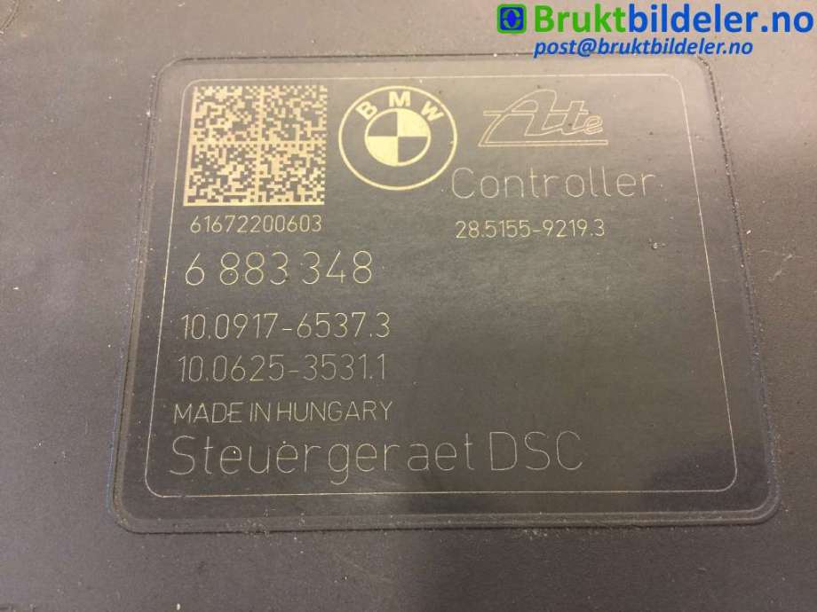 ABS sentral til BMW i3 2013-2022  (BMW|6 883 348|10.0220-0911.4|3451-6 883 347-01)