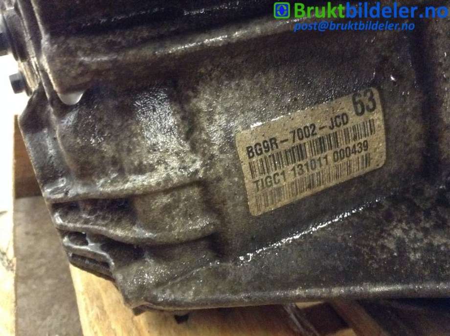Girkasse manuell 6-trinn til Volvo V60 2010-2013 (Type I, Fase 1)  (VOLVO||MMT6|BG9R-7002-JCD)