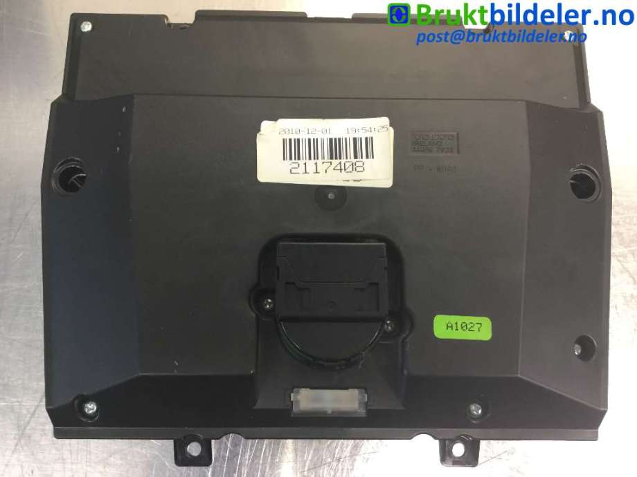 Varmeapparat betjening til Volvo V60 2010-2013 (Type I, Fase 1)  (VOLVO|30795265|M446510-0098|2117408)