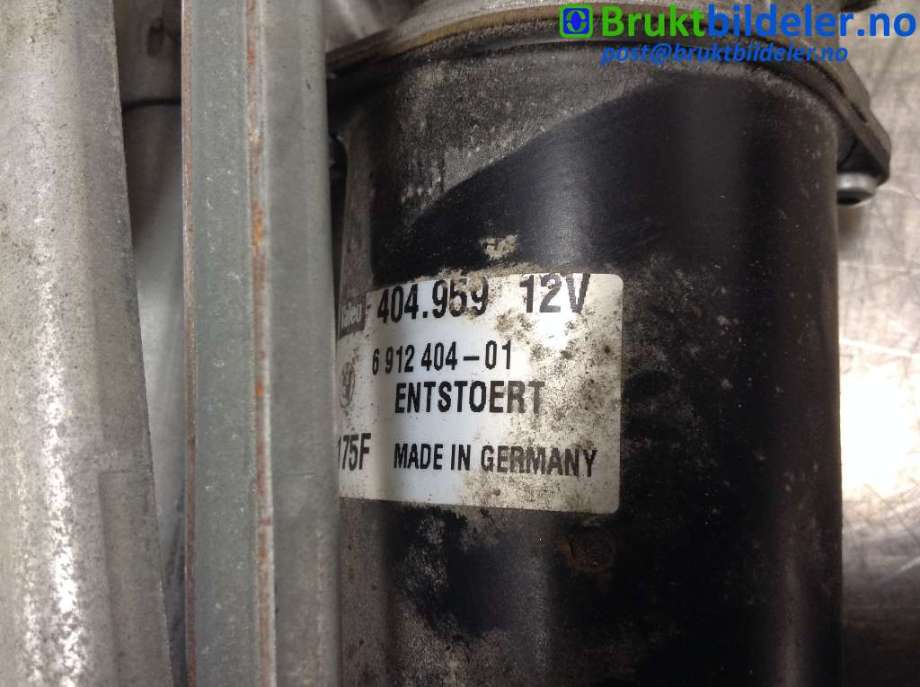 Viskermotor frontrute til BMW 3-Serie 2005-2011 (E90/E91/E92/E93) (E90/E91/E92/E93) (BMW|6912404-01|404.959|)
