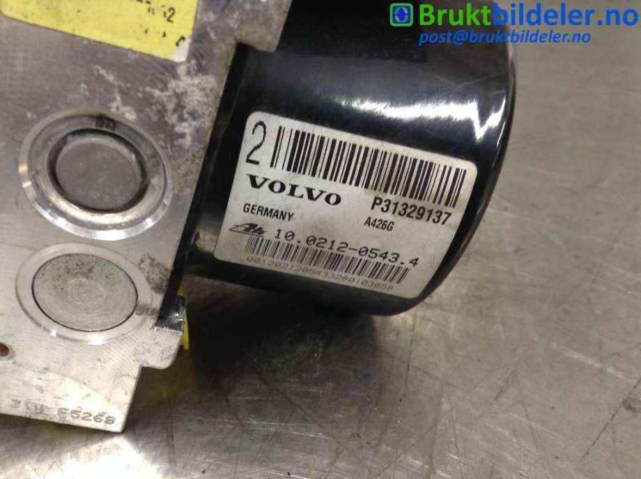 ABS sentral til Volvo V60 2010-2013 (Type I, Fase 1)  (VOLVO|P31329137|10.0212-0543.4|31329137)