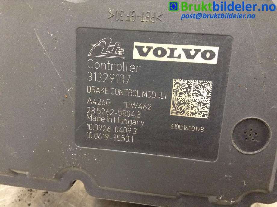ABS sentral til Volvo V60 2010-2013 (Type I, Fase 1)  (VOLVO|P31329137|10.0212-0543.4|31329137)