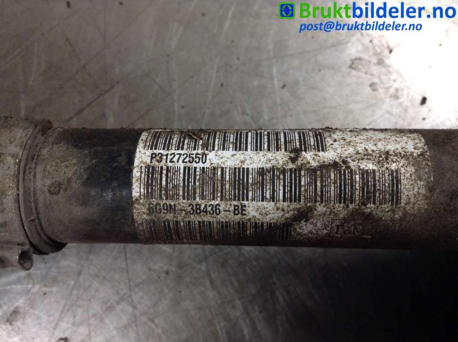Drivaksel høyre foran til Volvo V60 2010-2013 (Type I, Fase 1)  (VOLVO|P31272550|)