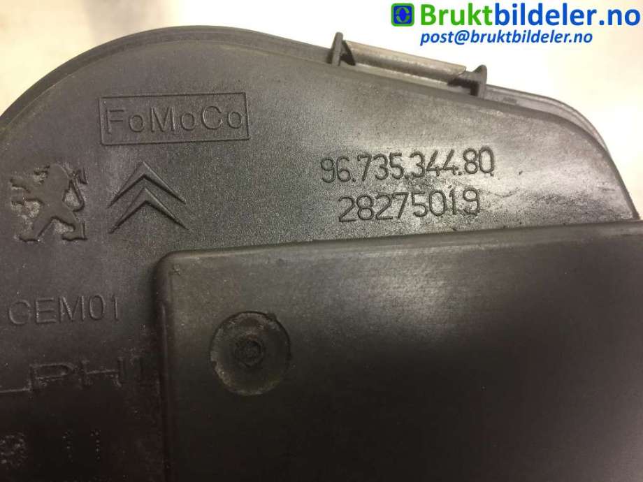Spjeldhus til Volvo V60 2010-2013 (Type I, Fase 1)  (VOLVO|96.735.344.80|28275019|)