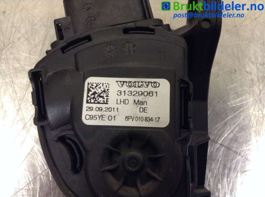 Pedal gass til Volvo V60 2010-2013 (Type I, Fase 1) (VOLVO|31329061|)