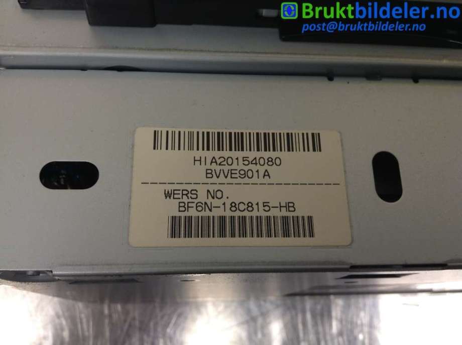 Bilstereo til Volvo V60 2010-2013 (Type I, Fase 1)  (VOLVO|BF6N-18C815-HB|)