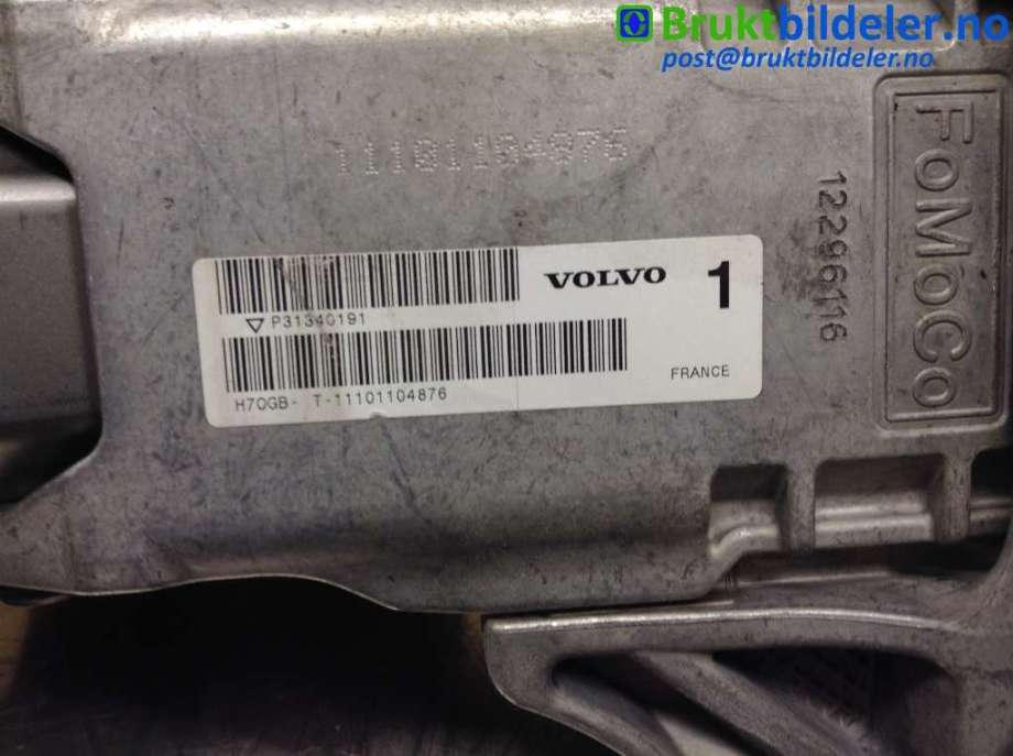 Rattaksel til Volvo V60 2010-2013 (Type I, Fase 1)  (VOLVO|P31340191|)