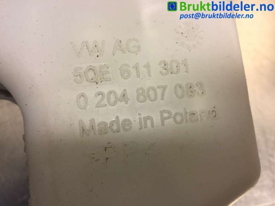 Bremsepumpe hoved til VW e-Golf 2014-2017 (Fase 1)  (VOLKSWAGEN|5QE 611 301|0 204 807 083|)
