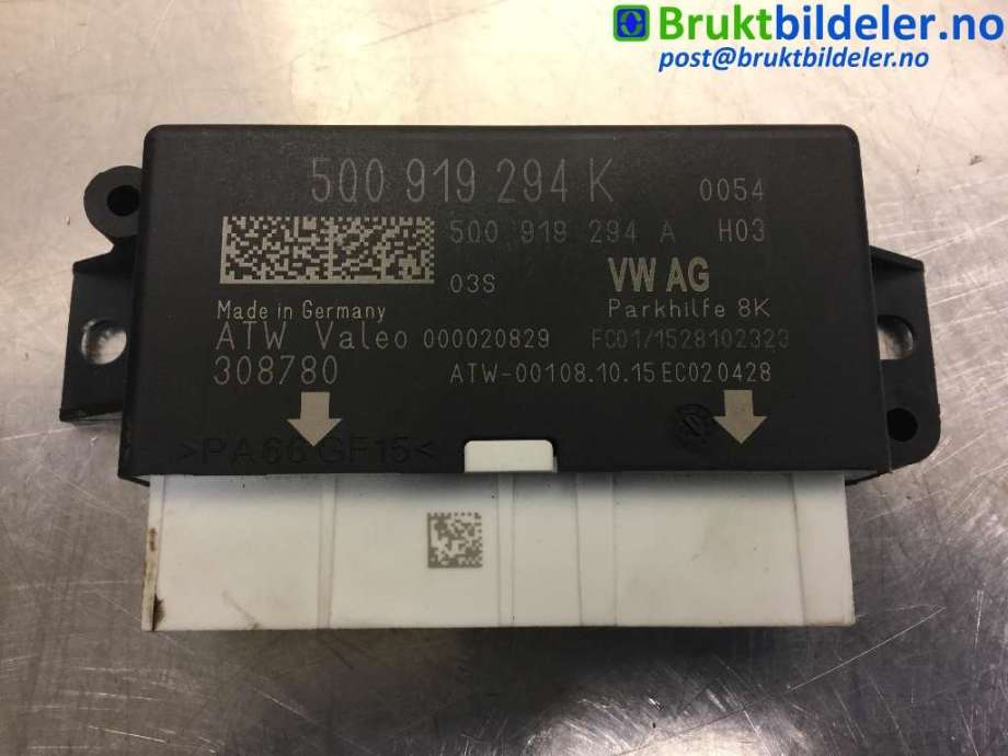 Styreenhet parkering til VW e-Golf 2014-2017 (Fase 1)  (VOLKSWAGEN|5Q0 919 294 K|)