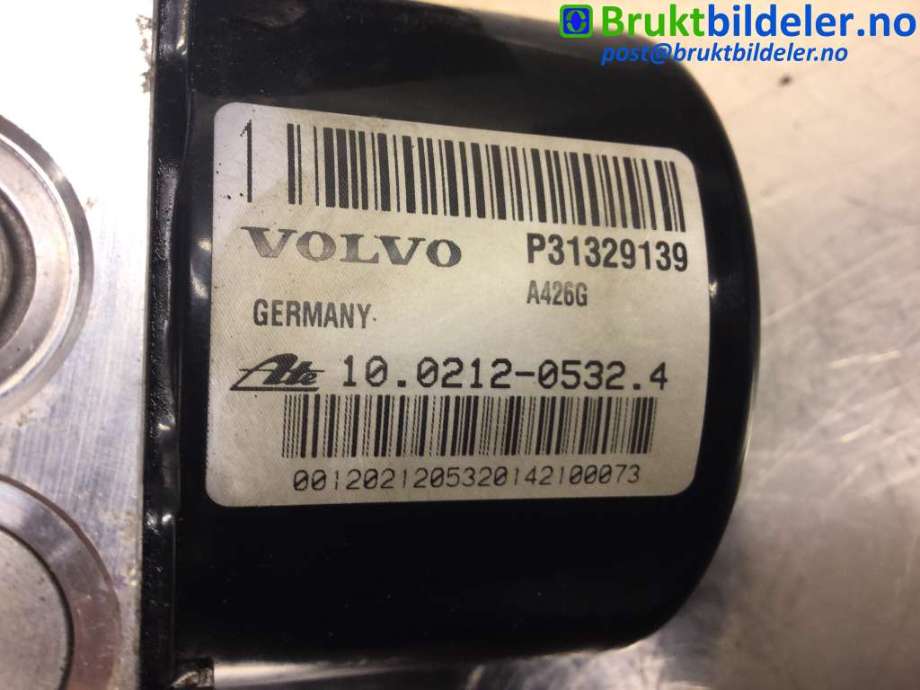 ABS sentral til Volvo V70 2007-2013 (Type III, Fase 1)  (VOLVO|P31329139|10.0212-0532.4|)