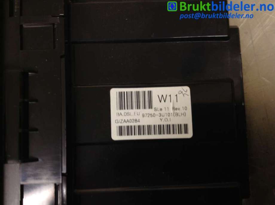 Varmeapparat betjening til Kia Sportage 2010-2016 (Type III)  (KIA|97250-3U101|)