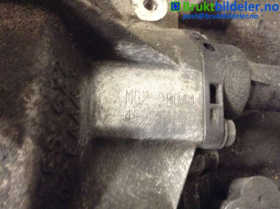 Girkasse manuell til VW Polo 2009-2014 (Type V, Fase 1)  (VOLKSWAGEN||MGZ)