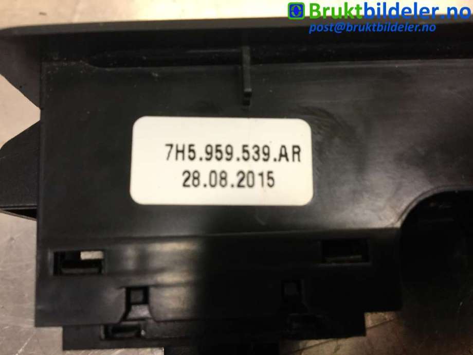 Bryter ruteheis til VW Transporter / Caravelle 2015-2019 (T6) (T6) (VOLKSWAGEN|7H5 959 539 AR||7E5 867 255 B)