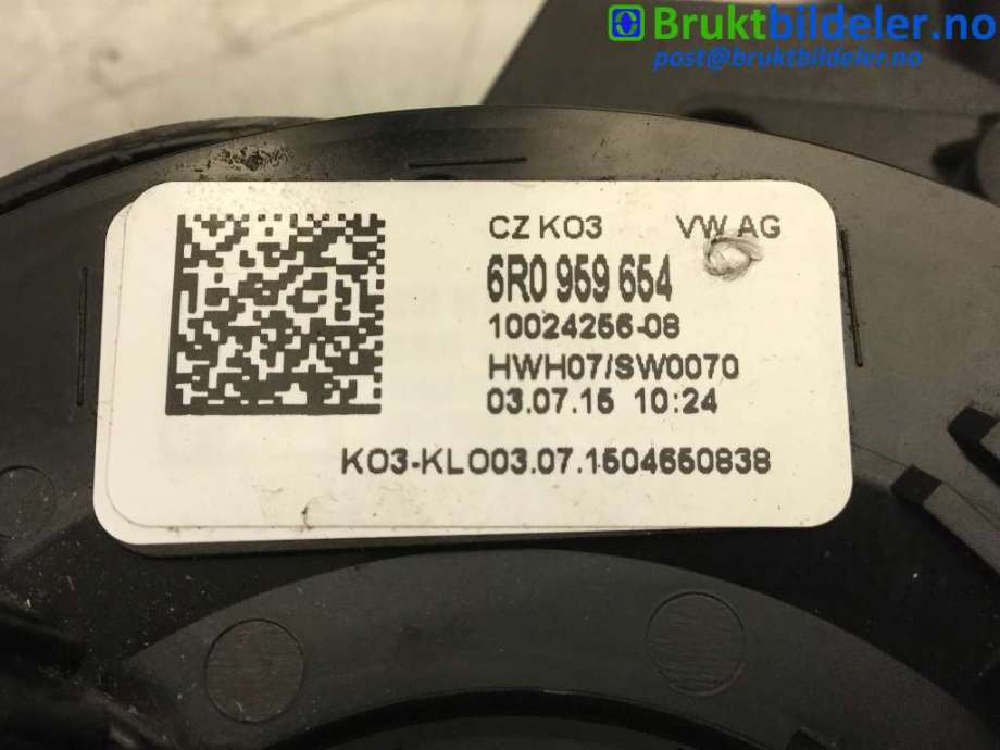 Bryter combi til VW Transporter / Caravelle 2015-2019 (T6) (T6) (VOLKSWAGEN|7E0 953 503 CS||6R0 959 654)