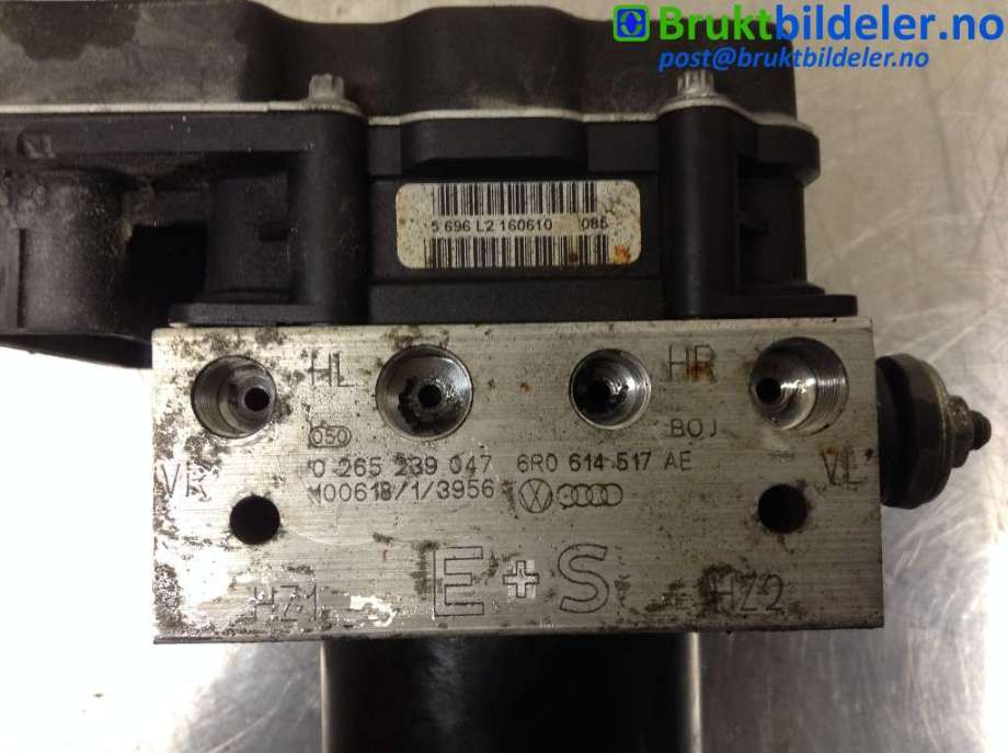 ABS sentral til VW Polo 2009-2014 (Type V, Fase 1)  (VOLKSWAGEN||0 265 955 021)