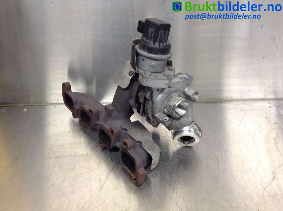Turbo til VW Polo, 2009-2014 (Type V, Fase 1) (VOLKSWAGEN|03L 971 858 A)