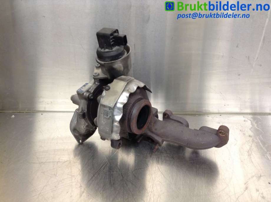Turbo til VW Polo 2009-2014 (Type V, Fase 1)  (VOLKSWAGEN|03L 971 858 A|BV39F-0098|)