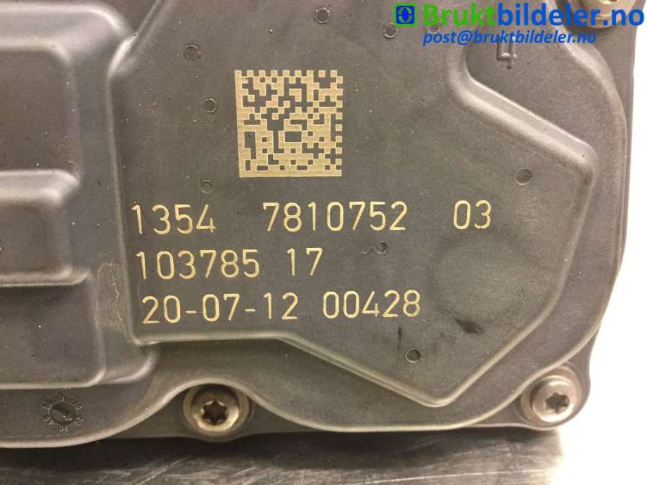 Spjeldhus til BMW 5-Serie 2010-2017 (F10/F11) (F10/F11) (BMW|1354 7 810 752||103785 17)