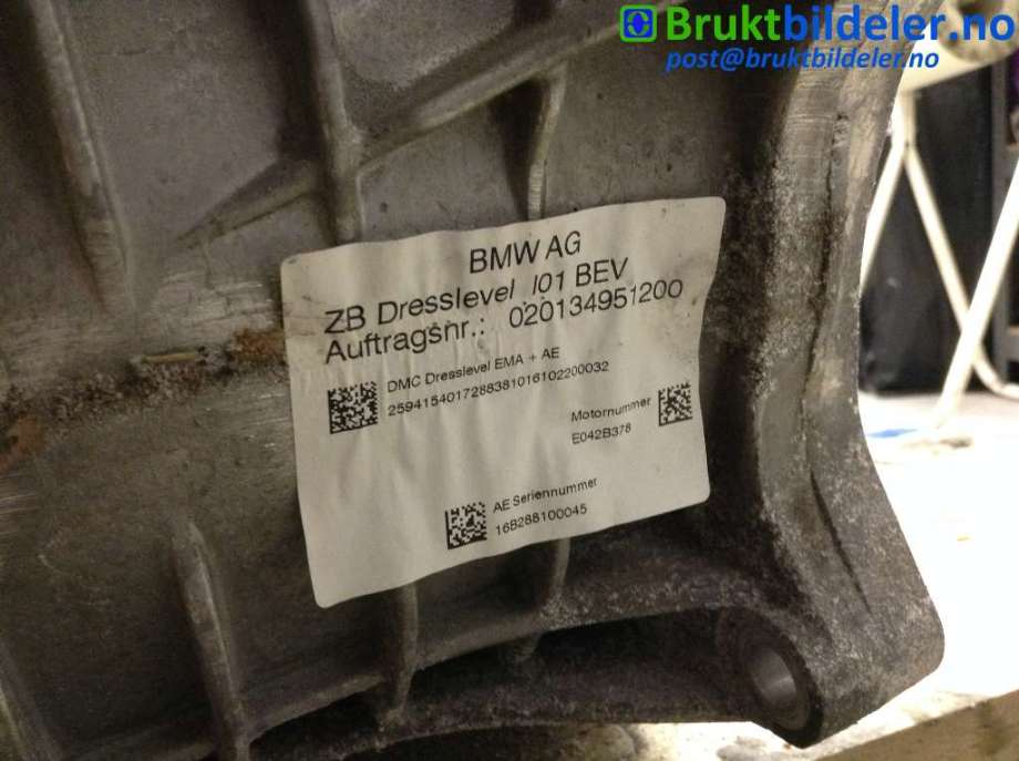 Motor elbil bak til BMW i3 2013-2022  (BMW|12 35 8 629 034|IB1P25B|)