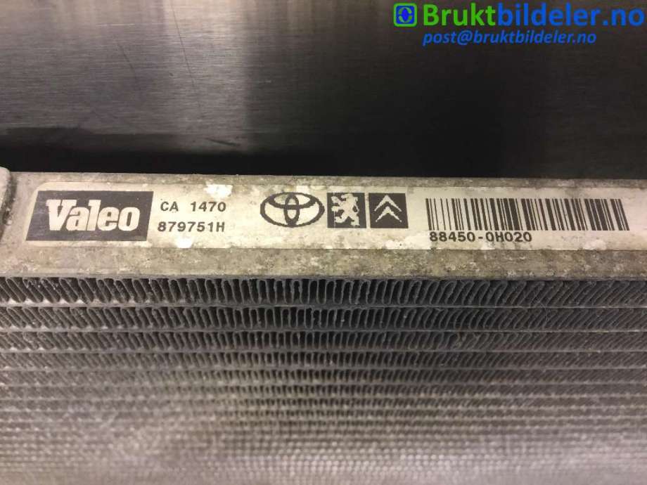 Aircondition radiator til Peugeot 107 2006-2014  (PEUGEOT|88450-0H020|879751H|)