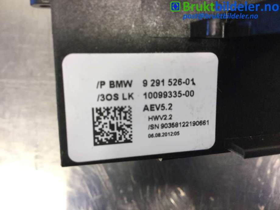 Girstang/girvelger automat til BMW 5-Serie 2010-2017 (F10/F11) (F10/F11) (BMW|9 291 526-01|10099335-00|)