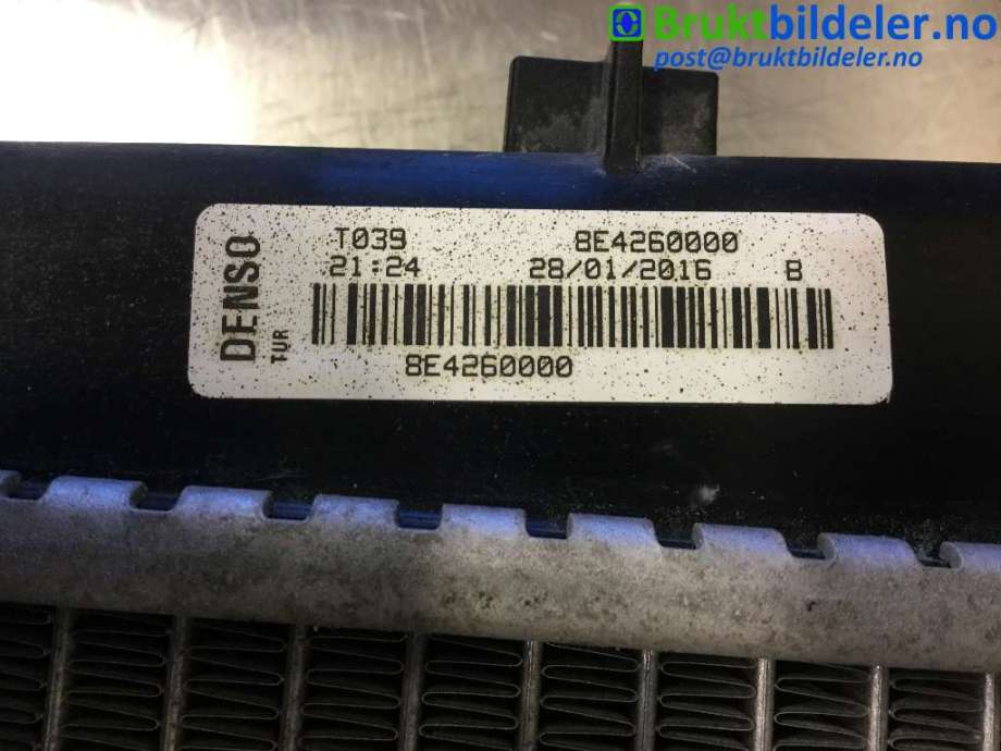 Radiator (manuell gir) til Opel Combo D 2012-2018  (OPEL|8E4260000|)