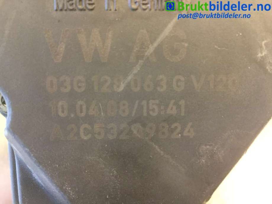 Spjeldhus til VW Passat 2005-2010 (B6) (B6) (VOLKSWAGEN|03G 128 063 G|A2C53249824|)