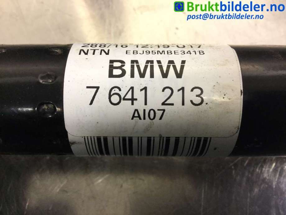 Drivaksel venstre bak, elbil til BMW i3 2013-2022  (BMW|7 614 213|)