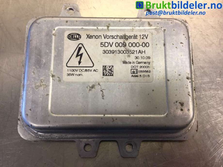 Styreenhet xenon/ballast til VW Tiguan 2007-2011 (Type I, Fase 1)  (VOLKSWAGEN||5DV 009 000-00)