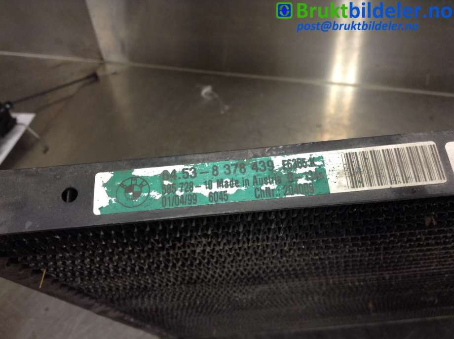 Aircondition radiator til BMW 7-Serie 1993-2001 (E38) (E38) (BMW|64 53 8 378 439||585728-10)